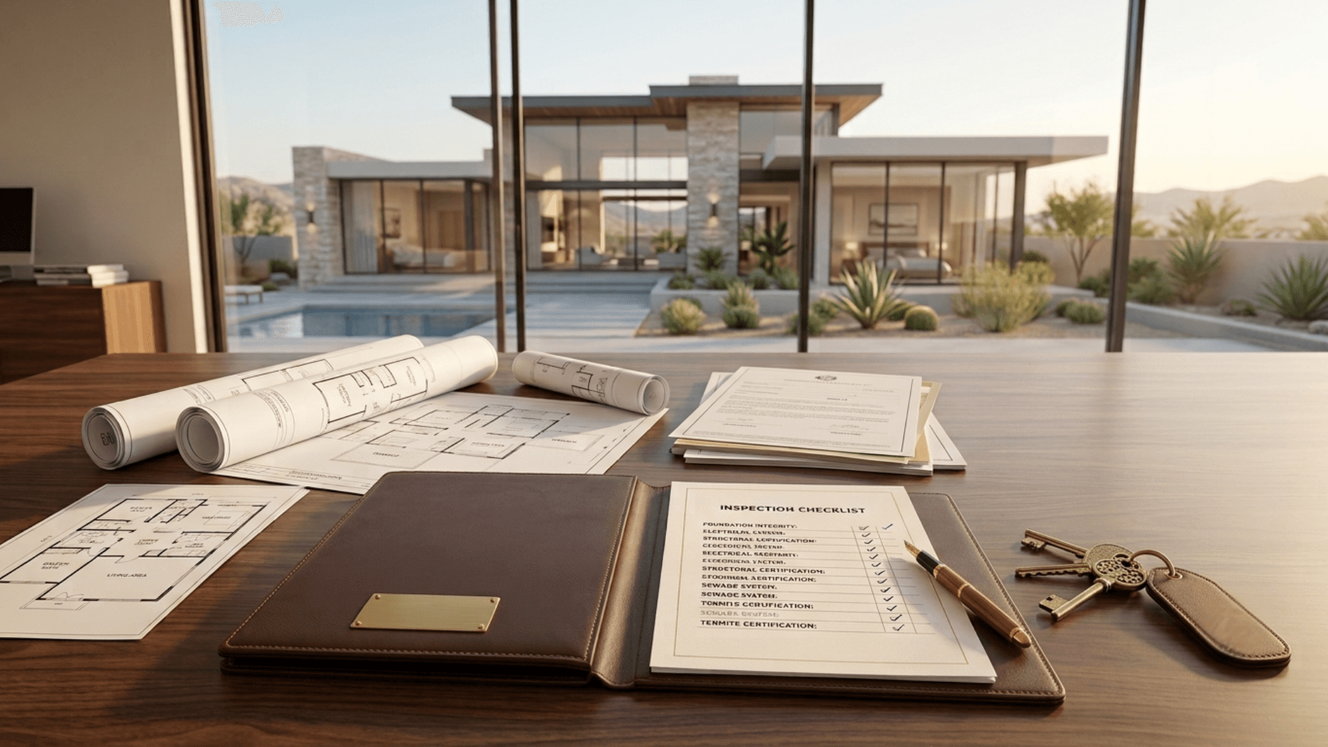 Modern residential house exterior